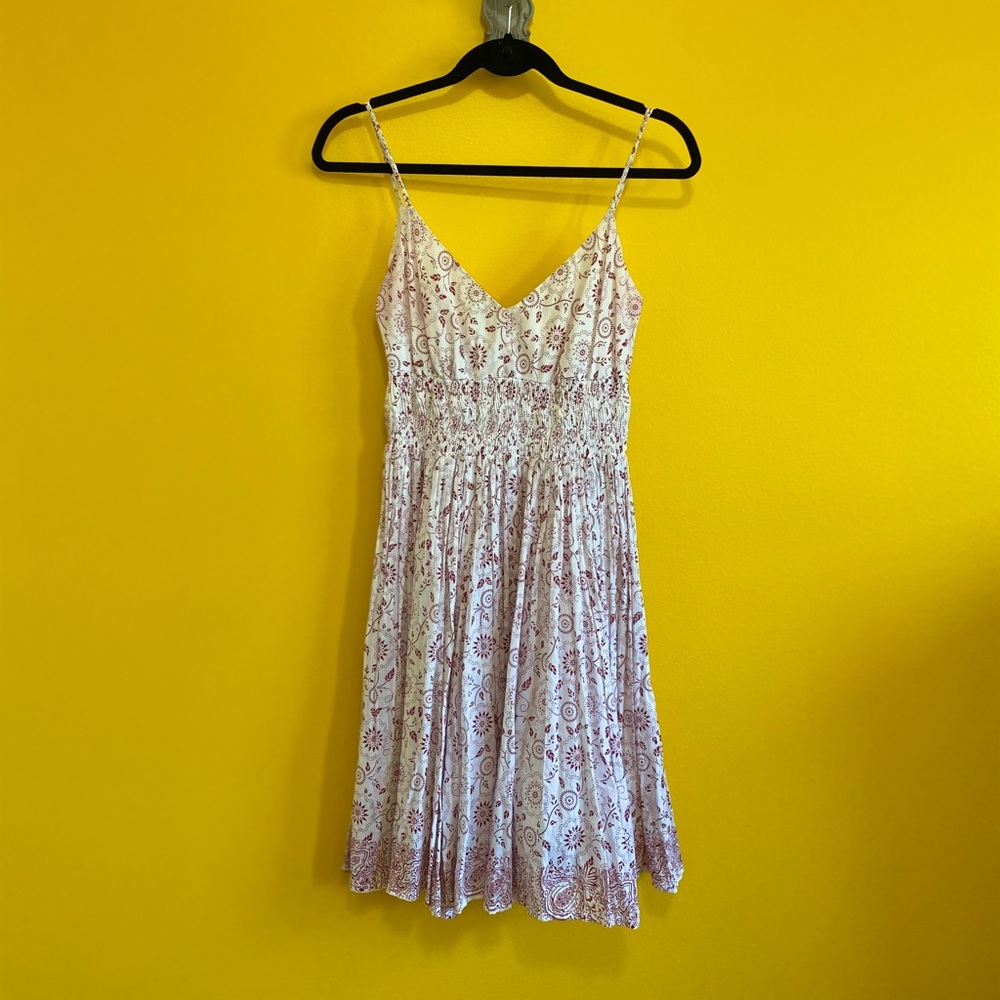 Adorable pleated sundress